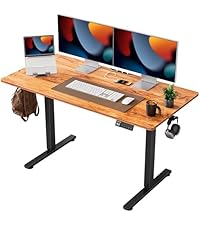 Amazon | YIHAYO 昇降デスク 高さ70-115cm 幅120cm 奥行き60cm 電動